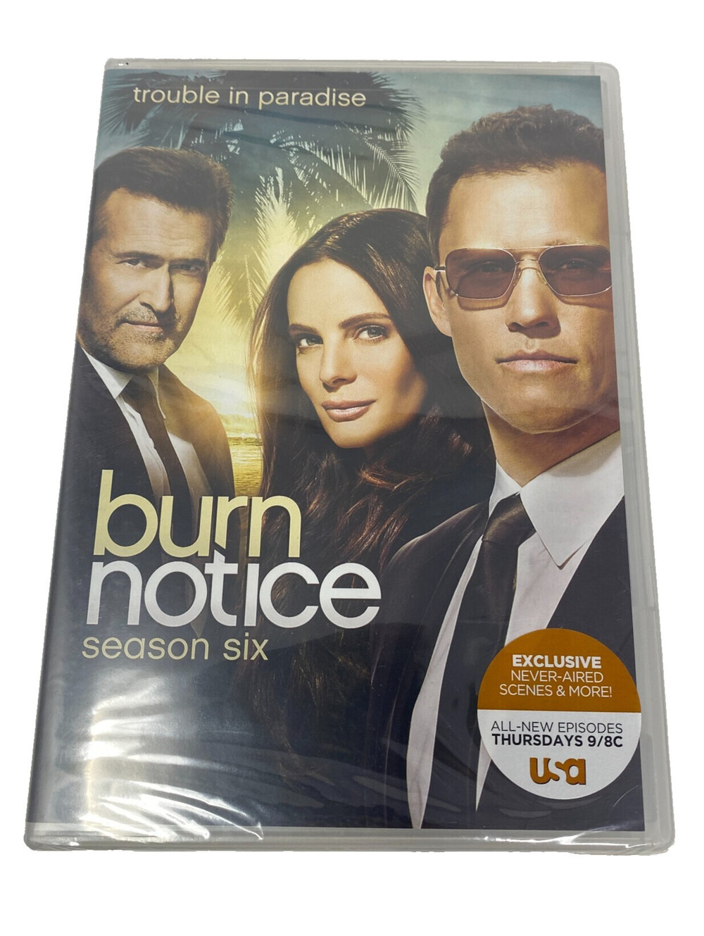 Burn Notice Season 6 DVD 4-Disc Jeffrey Donovan Gabrielle Anwar Bruce Campbell